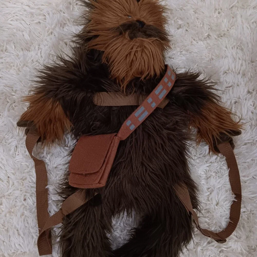 STAR WARS Chewbacca Backpack Plush 25" / Disney - Picture 4 of 6